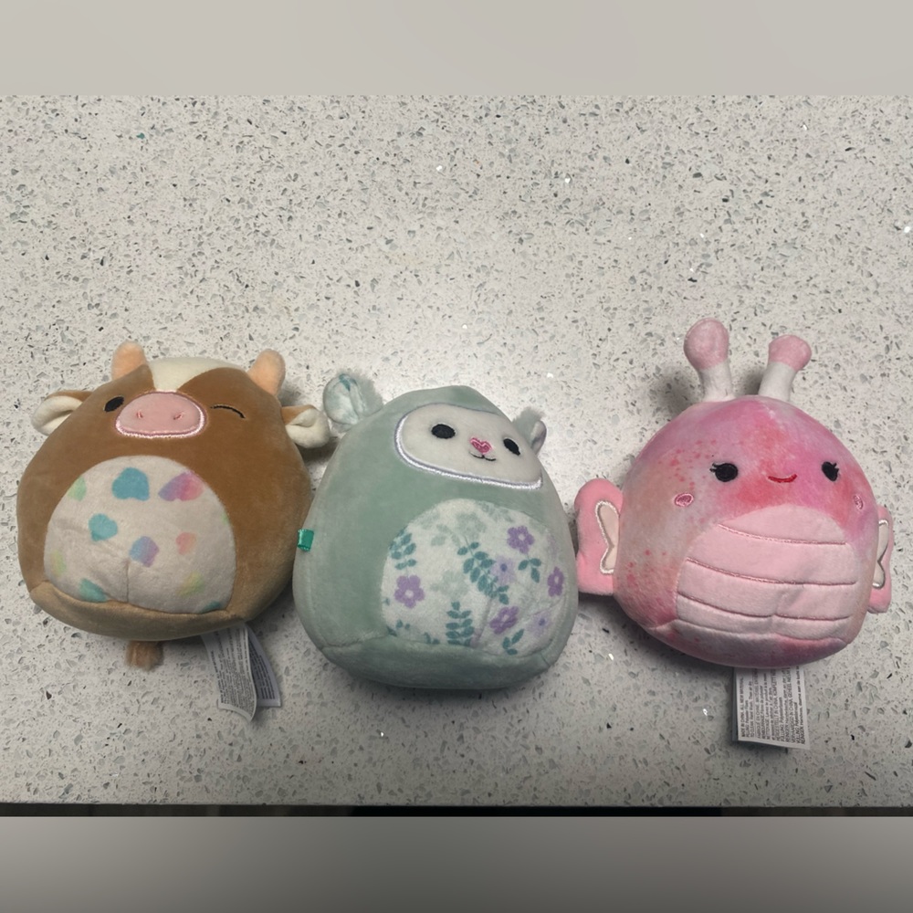 Trio of Squishmallows